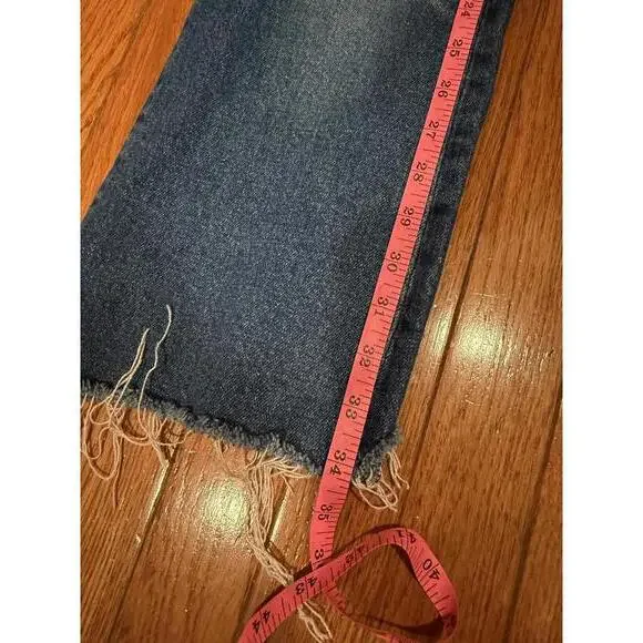 FRAME Le Crop Mini Boot Denim Jeans Size 26 - Picture 6 of 6